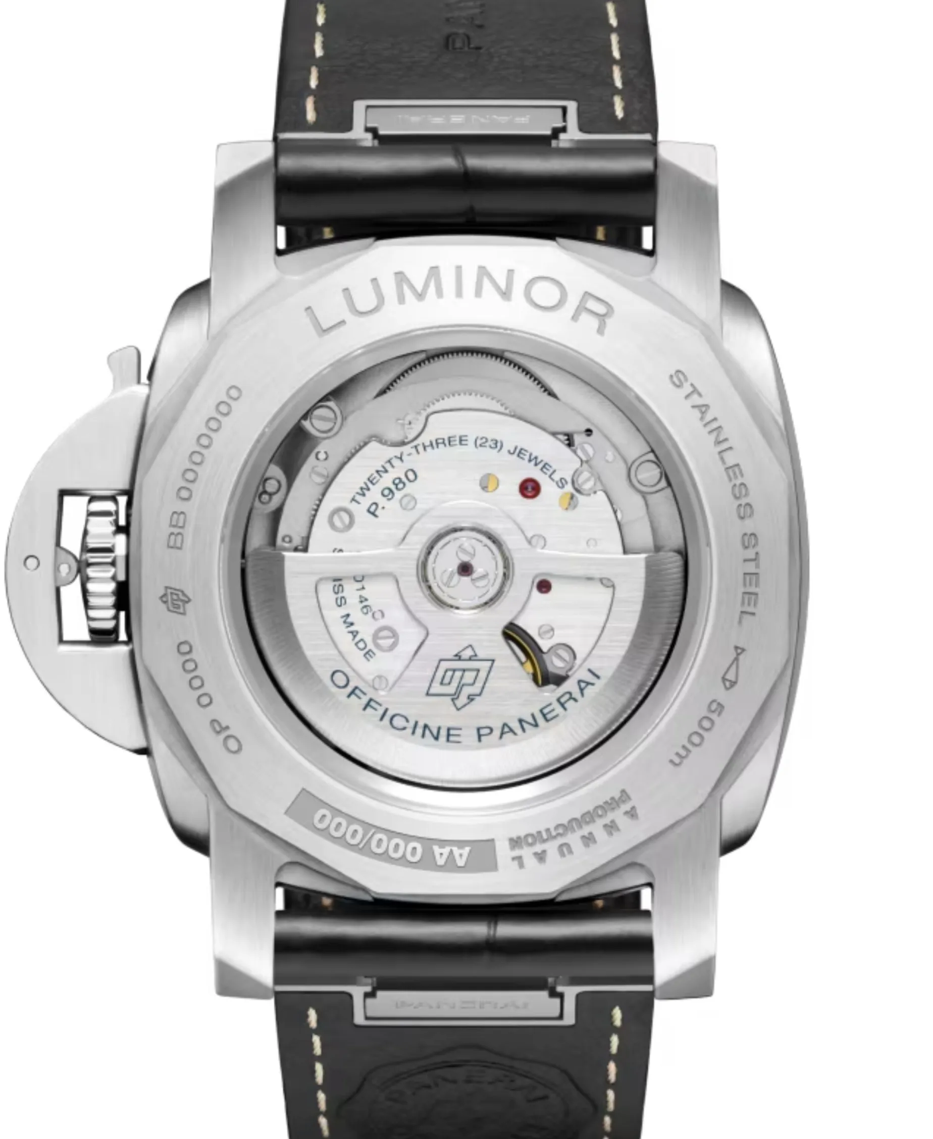 Panerai Luminor Marina Automático Blanco Acero 44 mm | PAM03314