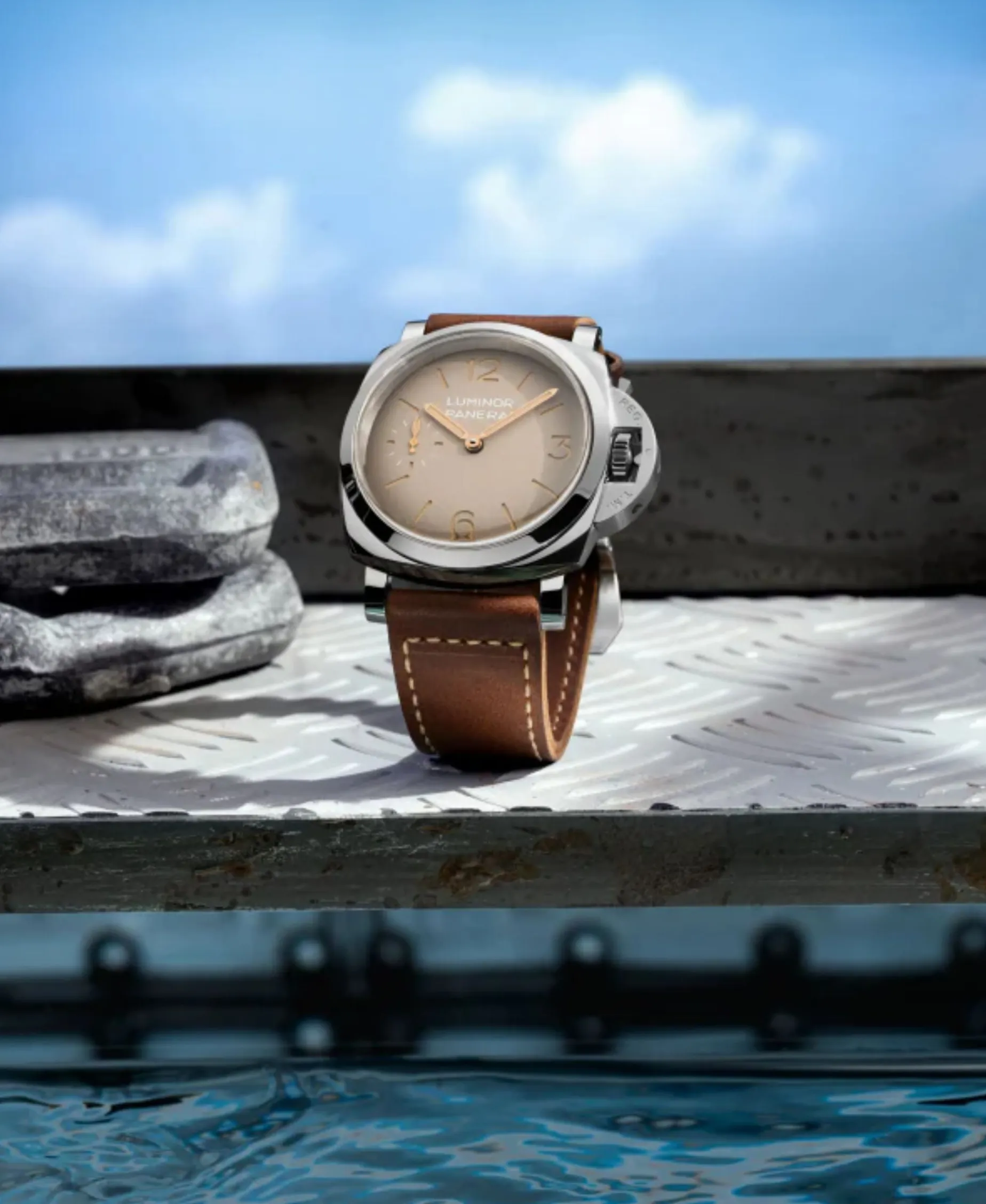 Panerai Luminor Tropical Marfil Acero 47 mm | PAM01735