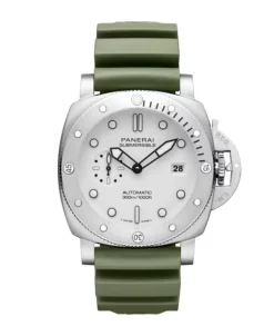 Panerai Submersible Automático Blanco Acero 44 mm | PAM01595