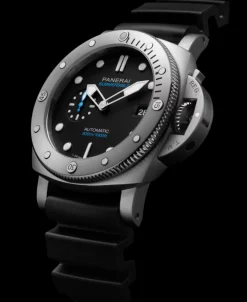 Panerai Submersible Automático Negro Acero 44 mm | PAM01596