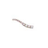 Pendiente Individual Crawler Gold&Roses Sasa Oro Rosa Diamantes | GR-520.3