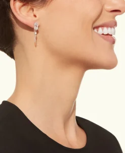 Pendiente Individual FRED Chance Infinie Oro Blanco y Diamantes | 8B0329