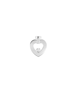 Pendiente Individual FRED Pretty Woman XS Oro Blanco y Diamante | 8B0311