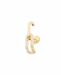 Pendiente Individual Maillon Oro Amarillo y Diamantes | 860321U