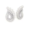 Pendientes Ariana Grande x Swarovski Baño Rodio Circonitas y Perlas de Cristal | 5720869