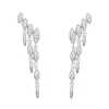 Pendientes Candela Marina García Plata Rodiada con Circonitas | 91199PB