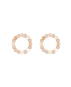 Pendientes de Aro Bee de Chaumet Oro Rosa y Diamantes | 085971