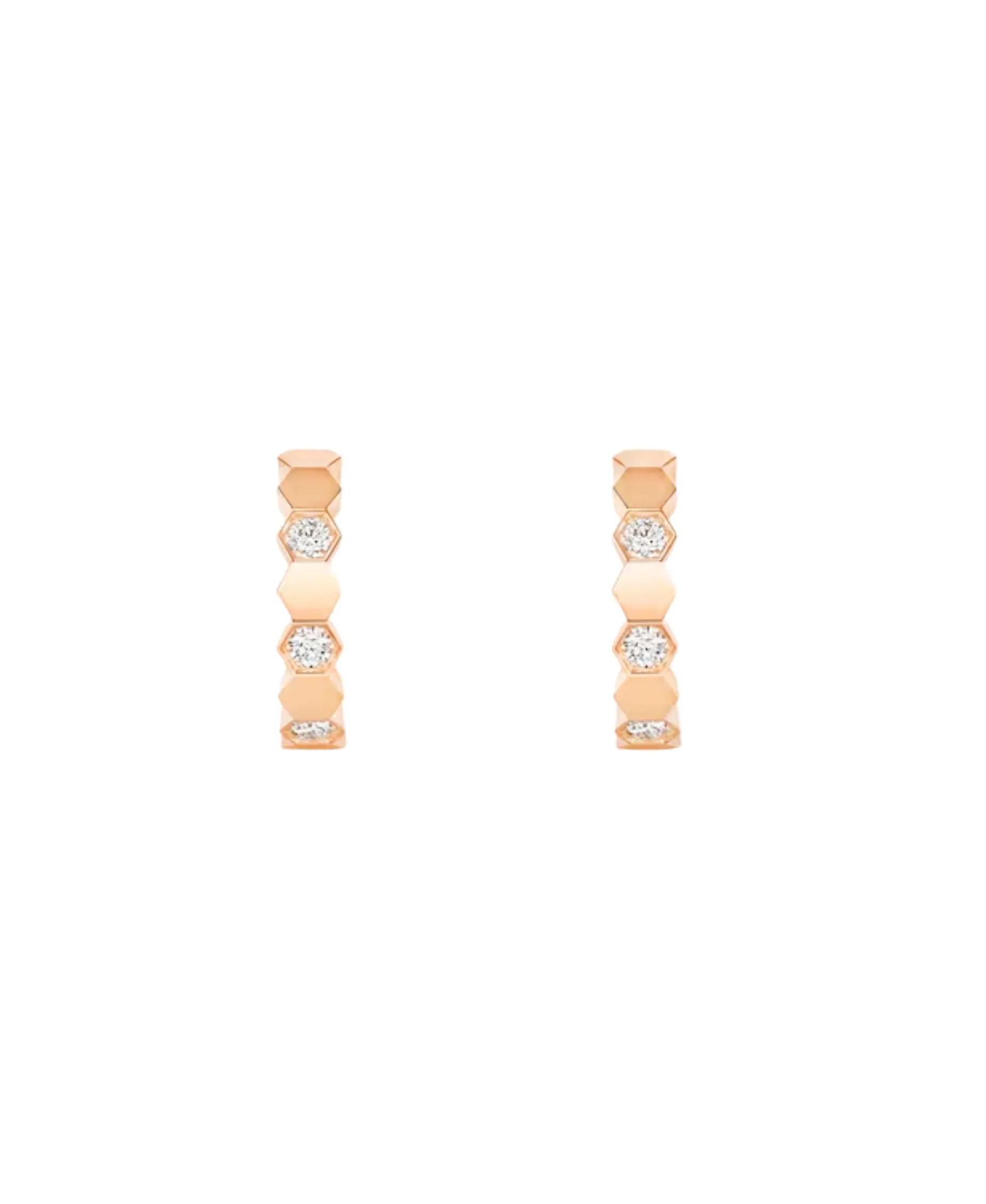 Pendientes de Aro Bee de Chaumet Oro Rosa y Diamantes | 084809