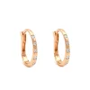 Pendientes de Aro con Diamantes en Oro Amarillo