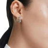 Pendientes de Aro Hyperbola Swarovski Tallas Mixtas Zirconia | 5689718
