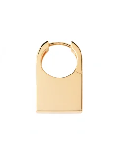 Pendientes de Aro PDPAOLA Chicago Plata Baño Oro | AR01-C33-U