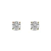 Pendientes Diamante Solitaro 0,60 cts en Oro Amarillo