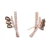 Pendientes Gold&Roses Crawler Saudade Fumé | GR-578.3SQ