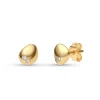 Pendientes Gota con Diamantes en Oro Amarillo