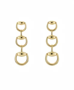 Pendientes Gucci Horsebit Oro Amarillo | YBD83141300100U