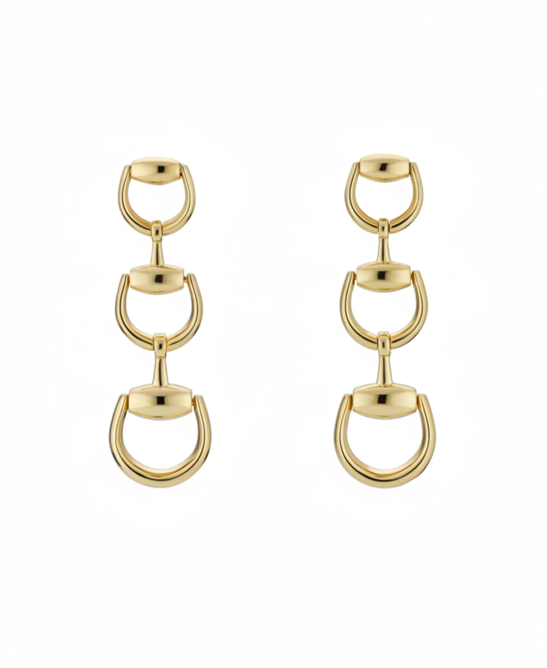Pendientes Gucci Horsebit Oro Amarillo | YBD83141300100U