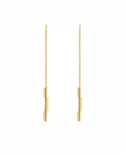 Pendientes Gucci Link to Love Largos Oro Amarillo - YBD66211500100U