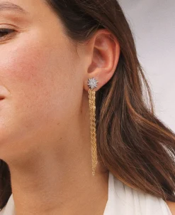 Pendientes Largos DELCERRO Cadenas | 10762