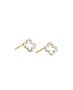 Pendientes LECARRÉ Cartuja Oro Amarillo con Diamantes | GB228OA.00
