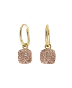 Pendientes PESAVENTO Polvere di Sogni Champán Plata Baño Oro Amarillo | WPSCO405
