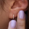 Pendientes Redline Si Joli Mini Creole Oro Amarillo | 341LJ