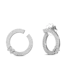 Pendientes Roberto Coin Love In Verona Oro Blanco Con Diamantes |ADR888EA2307