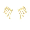 Pendientes Trepadores Marina García Etna Plata Baño de Oro | 91247PD
