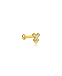 Piercing LECARRÉ Arrow Oro y Diamantes | GB197OA.00