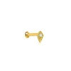 Piercing LECARRÉ Rombo Oro y Diamantes | GB195OA.00