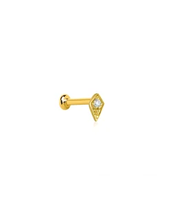 Piercing LECARRÉ Rombo Oro y Diamantes | GB195OA.00