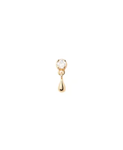 Piercing PDPAOLA Stud Water Plata Baño Oro | PG01-027-U
