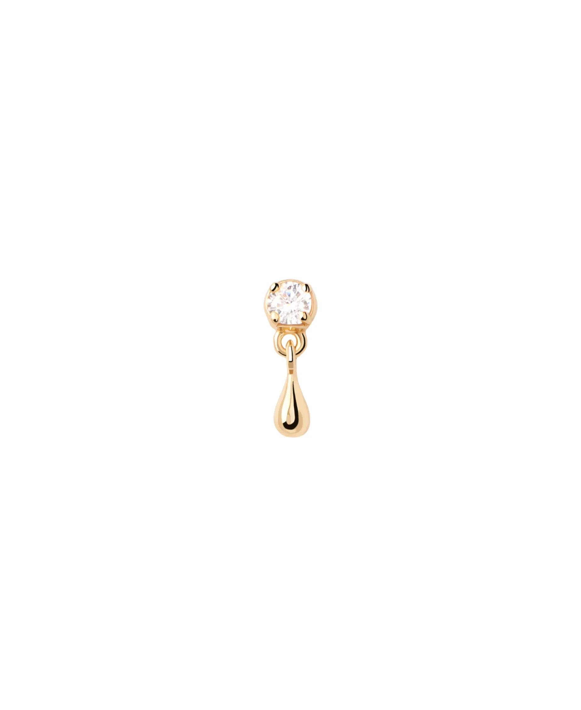 Piercing PDPAOLA Stud Water Plata Baño Oro | PG01-027-U