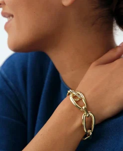 Pulsera Cadena AGATHA París Abbesses Dorado | 02480359-157-TU