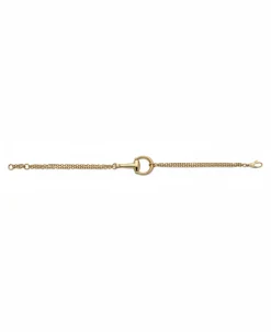Pulsera Cadena Gucci Horsebit Oro Amarillo | YBA795812001017