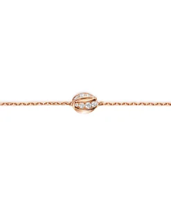 Pulsera Chaumet Liens Séduction Oro Rosa 18K y Diamantes | 084043