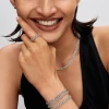 Pulsera de Cadena Cubana Corazón PANDORA - 594226C01-20