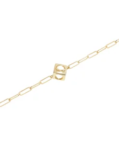 Pulsera de Cadena Le Pavé Dinh Van Modelo Pequeño Oro Amarillo - 368301