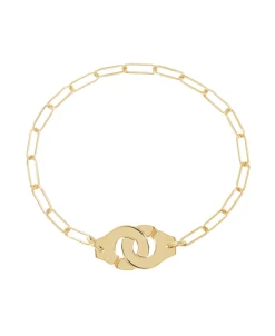Pulsera de Cadena Menottes Dinh Van Modelo Mediano en Oro Amarillo - 352101