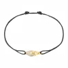 Pulsera de cordón Menottes dinh van modelo mini, oro amarillo y diamantes | 319211