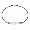 Pulsera de cordón Menottes dinh van XS, oro blanco | 319102