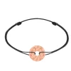 Pulsera Dinh Van Cordón Chino Pi Dinh Van Oro Rosa 24K | 339105