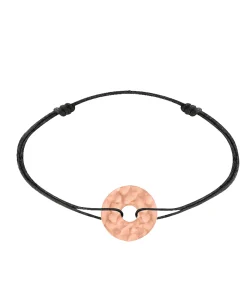 Pulsera Dinh Van Cordón Chino Pi Dinh Van Oro Rosa 24K | 339105