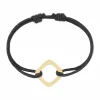 Pulsera Dinh Van Cordón Impression Cuadrado | 314101