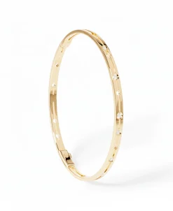 Pulsera Dinh Van Pulse Oro Amarillo y Diamantes | 328511