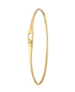 Pulsera Dinh Van Serrure Oro Amarillo y Diamante 18K | 334106