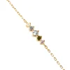 Pulsera Estela PDPAOLA Plata con Baño de Oro 18K y Circonitas Multicolor | PU01-A42-U