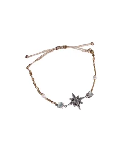 Pulsera Estrella Grande DELCERRO Plata y Calcedonia | 10701CA