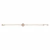 Pulsera Gucci Interlocking Con Diamantes Oro Rosa | YBA786749001017