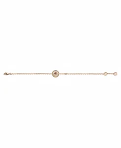 Pulsera Gucci Interlocking Con Diamantes Oro Rosa | YBA786749001017