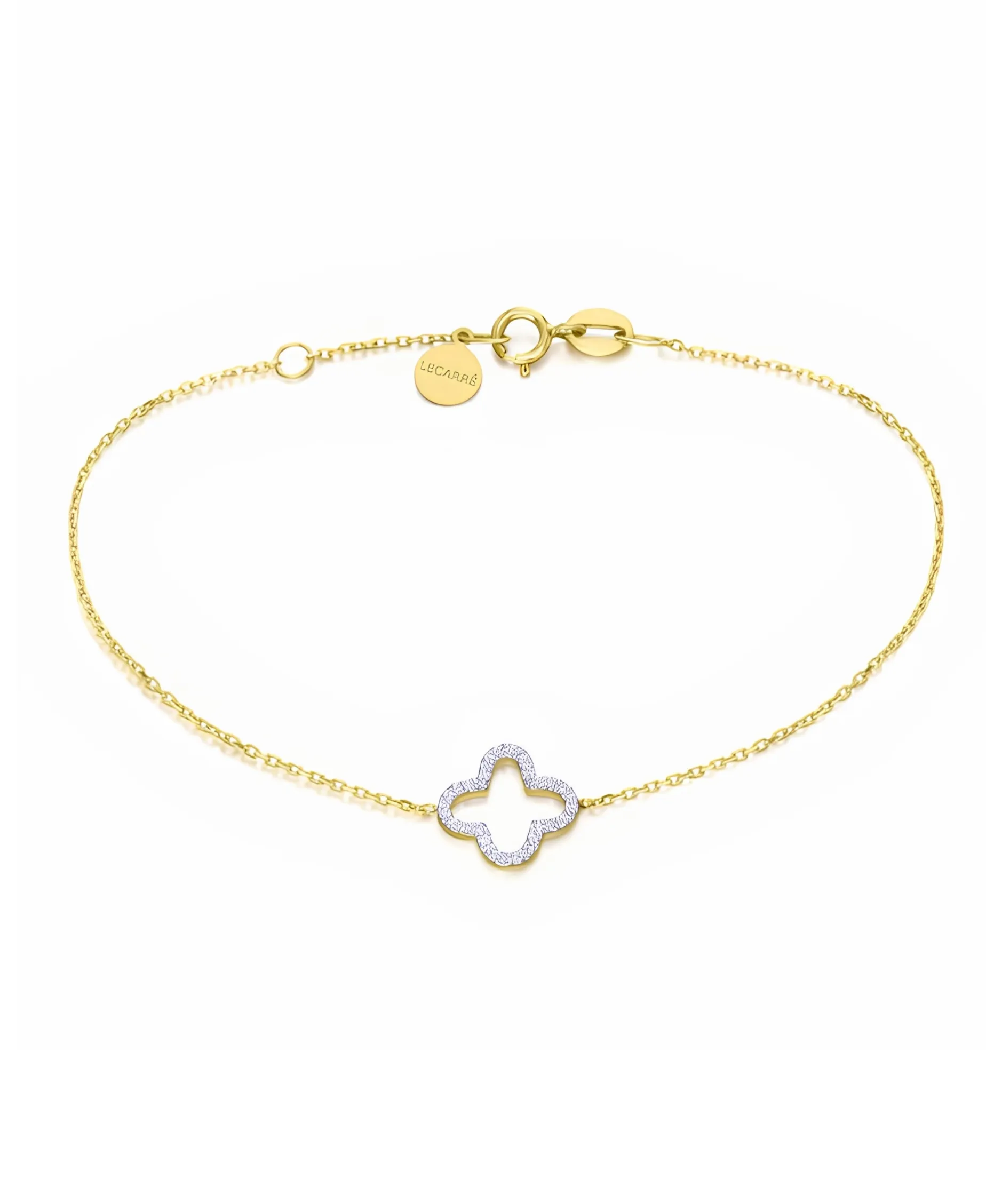 Pulsera LECARRÉ Cartuja Oro Amarillo con Diamantes | GC053OA